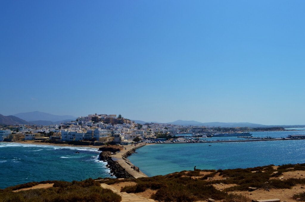 naxos town, greece, naxos